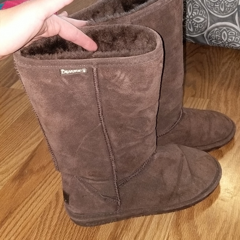Brown boots